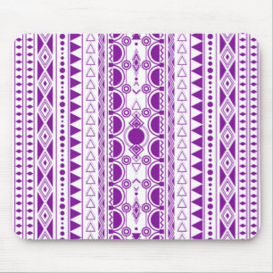 Bohemian Ornament 30122020 Violett Mouse Mat