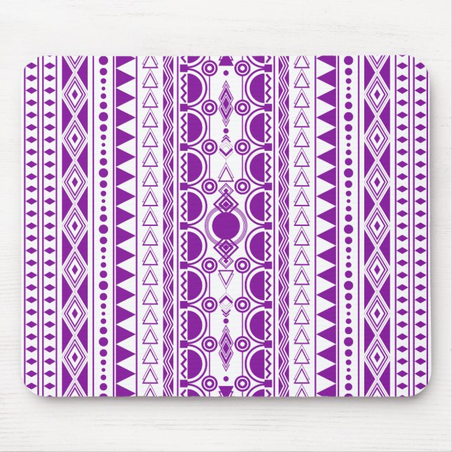 Bohemian Ornament 30122020 Violett Mouse Mat (Front)