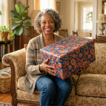Bohemian Paisley Floral Retirement Gifts for Mum