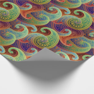 Bohemian Paisley Timeless Pattern Wrapping Paper
