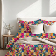Bohemian Patchwork Tile Design