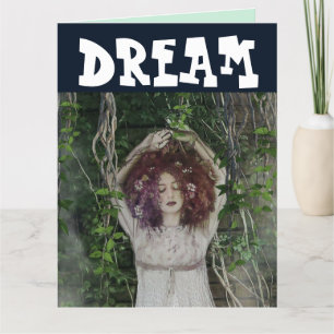 BOHEMIAN PRETTY LADY 'DREAM' BIRTHDAY CARDS