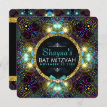 Bohemian Princess Pretty Lights Bat Mitzvah