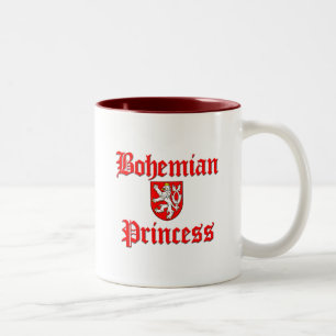 Bohemian Princess Two-Tone Coffee Mug