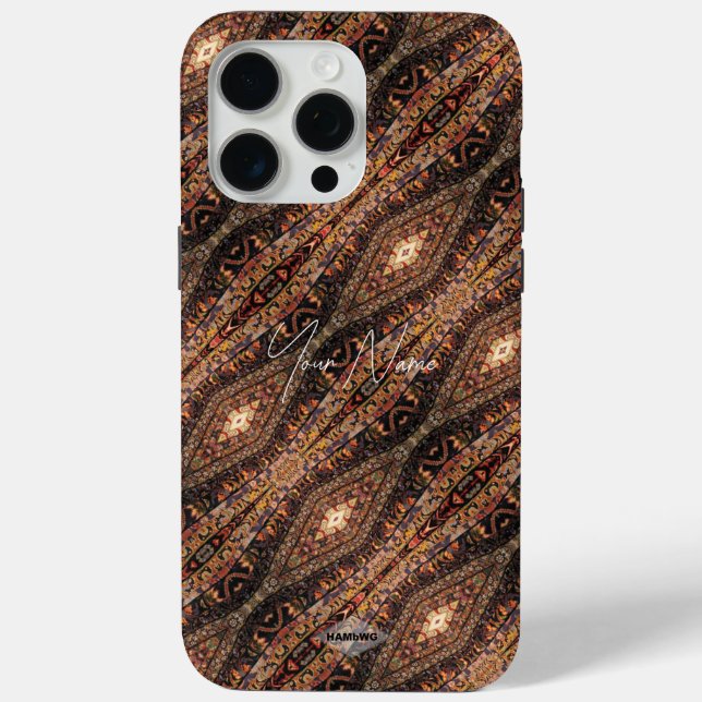 Bohemian Print Cell Phone Case (Back)