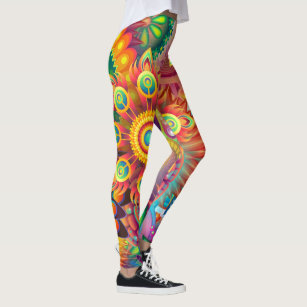 Women's 70s Retro Leggings \u0026 Tights 