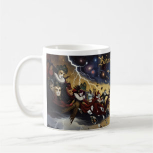 Bohemian Rhapsody Cosmic Masquerade Art Mug