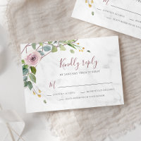 Bohemian Rose Gold Geometry Watercolor Floral