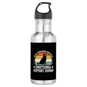 Bohemian Shepherd Emotional Support Human Dog 532 Ml Water Bottle