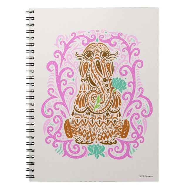 Bohemian Snuffleupagus Notebook (Front)