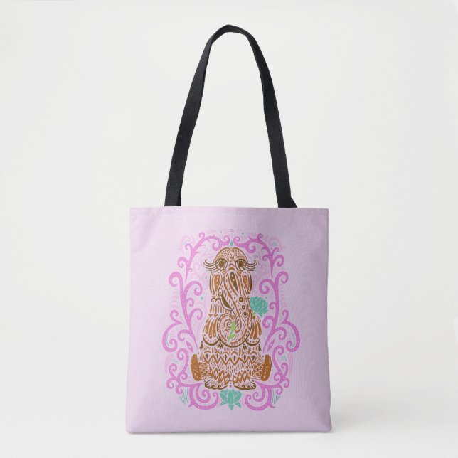 Bohemian Snuffleupagus Tote Bag (Front)