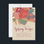 Bohemian Style Party Invitational - Floral Vintage Invitation<br><div class="desc">Designed and illustrated by Morgan Harper-Nichols for Market   Supply</div>