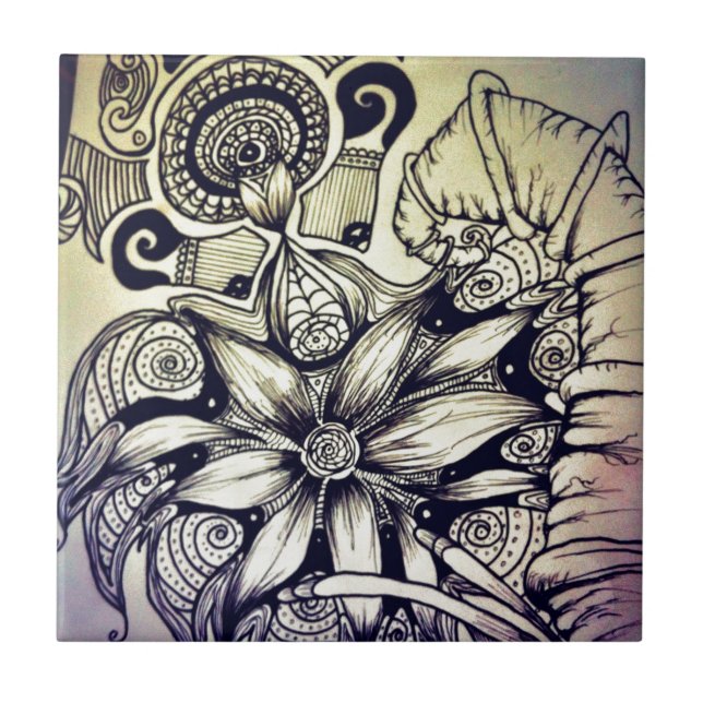 Bohemian Style Tile (Front)