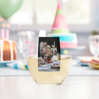 Bohemian Summer Tablescape Stemless Wine Glass