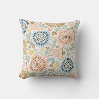 Bohemian Sunflowers Cushion