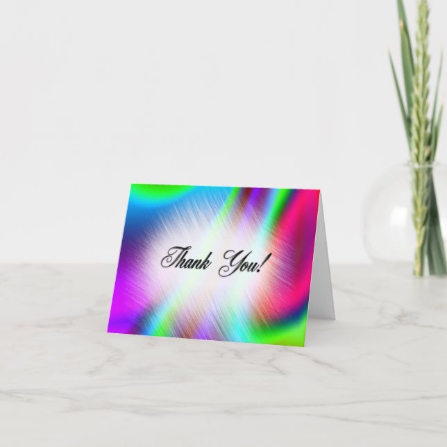 Bohemian Thank You Blank Inside Card (Front)