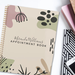 Bohemian Tranquil Abstract Appointment Planner