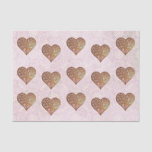 Bohemian Valentine Whimsey 3D VALENTINES WEDDING Tissue Paper