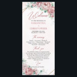 Bohemian vintage roses peonies eucalyptus gold  programme<br><div class="desc">Stunning bohemian design, inspired by the eternal roses - peonies - the symbol of love, lush flower garden of blush and dusty pink roses peonies, woven in fresh eucalyptus greenery and woven around the fax gold geometric frame. You want to be a forest nymph instead of a shiny princess -...</div>