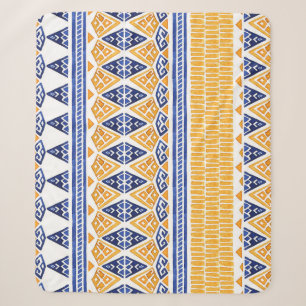 Bohemian Watercolor: Seamless Artistic Pattern. Sherpa Blanket