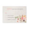 Bohemian Watercolor Wedding RSVP Cards