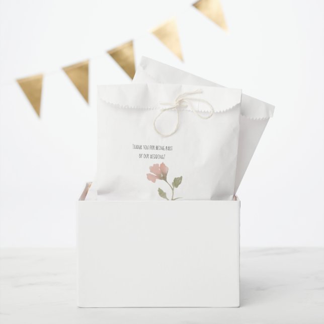 Bohemian Wedding Favour Bag (Party)