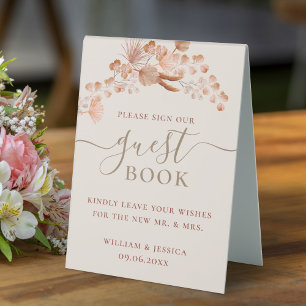 Bohemian Wedding Guest Book