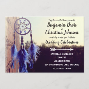 Bohemian Wedding Invitations