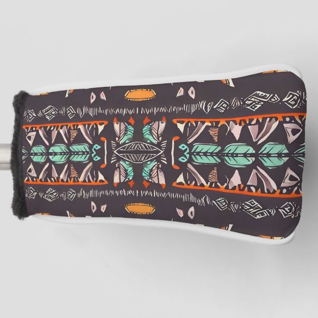 Bohemian Western Golf Head Cover (Front)
