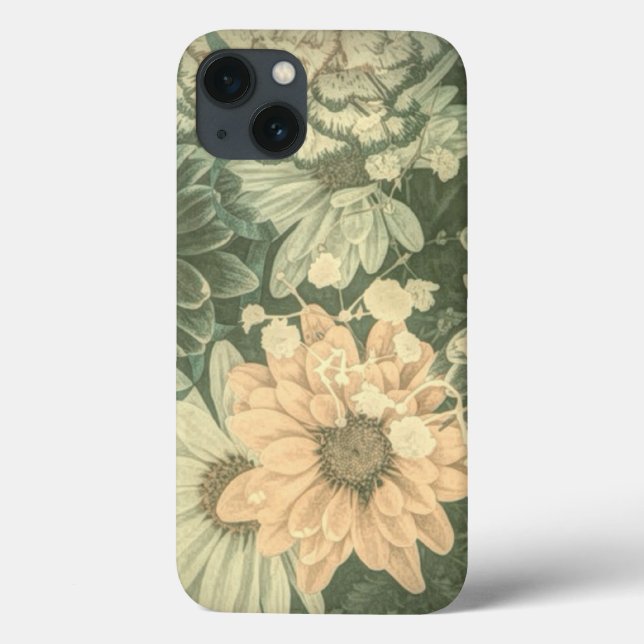 bohemian whimsical summer daisy wildflower Case-Mate iPhone case (Back)