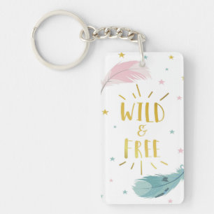 Bohemian Wild and Free Key Ring