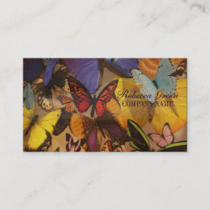 Bohemian Yoga Zen Holistic Healing butterfly Business Card