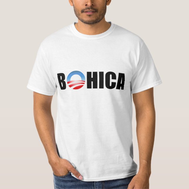 Bohica Anti Obama T-Shirt (Front)
