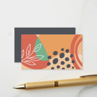 Boho abstract artwork