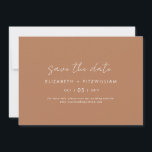 Boho Abstract | Caramel Mocha Wedding  Save The Date<br><div class="desc">Boho Abstract | Caramel Mocha Wedding Save the Date</div>