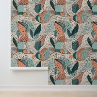 Boho abstract Doodles Lines Dots