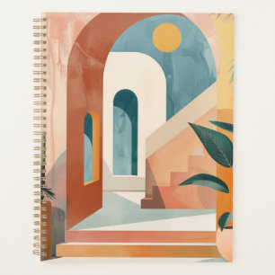 Boho Abstract Landscape (10) Planner
