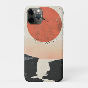 Boho Abstract Landscape (12) iPhone 11 Pro Case
