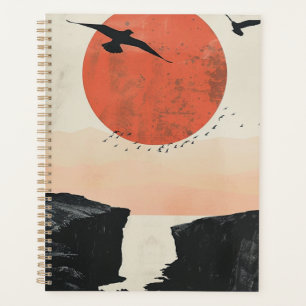 Boho Abstract Landscape (12) Planner