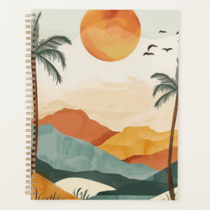 Boho Abstract Landscape (16) Planner
