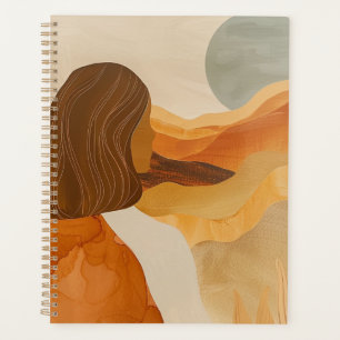 Boho Abstract Landscape (17) Planner