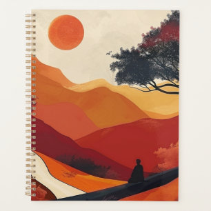 Boho Abstract Landscape (19) Planner