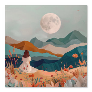Boho Abstract Landscape (21) Wallpaper