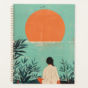 Boho Abstract Landscape (22) Planner