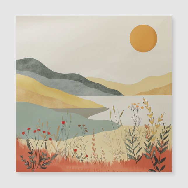 Boho Abstract Landscape (25) (Front)