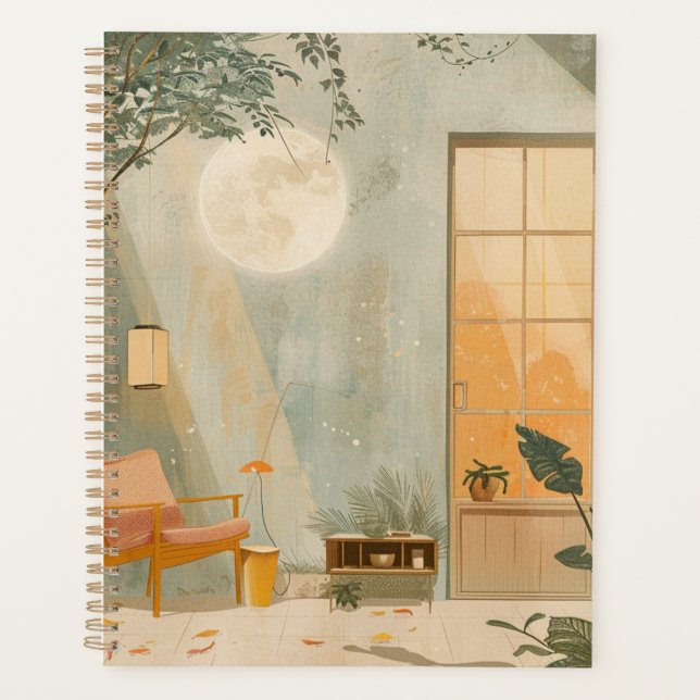 Boho Abstract Landscape (6) Planner (Front)