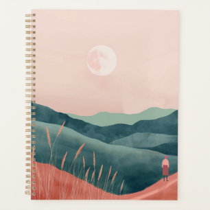 Boho Abstract Landscape (7) Planner