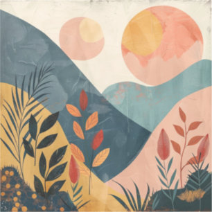 Boho Abstract Landscape (8)