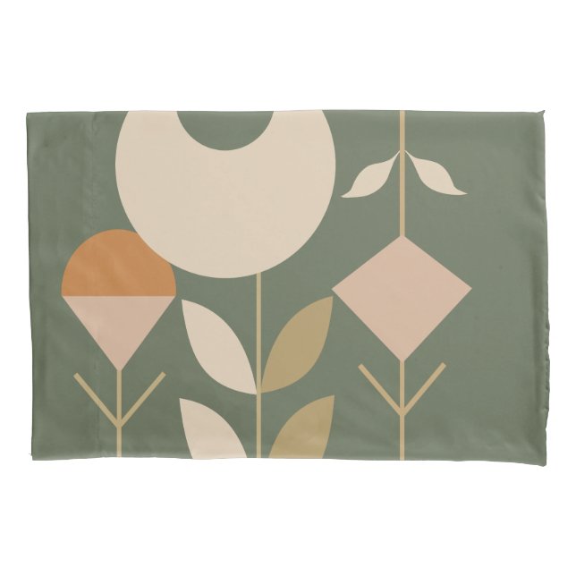 Boho Abstract Lily Pillowcase (Front)