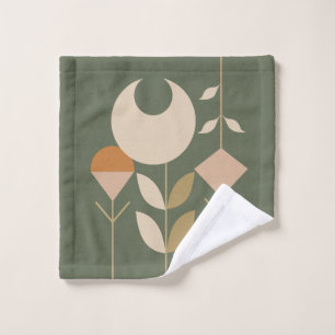 Boho Abstract Lily Wash Cloth